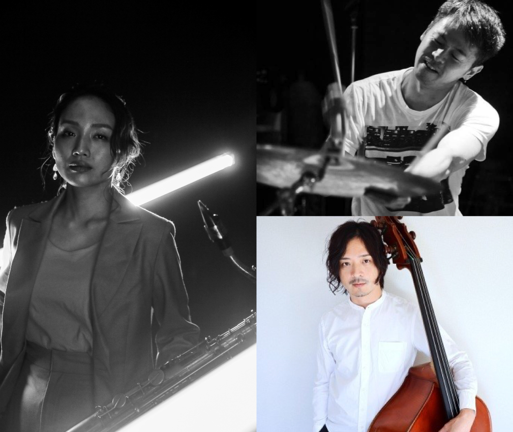 横原由梨子(ts)Trio 坂崎拓也(b)服部正嗣(ds)