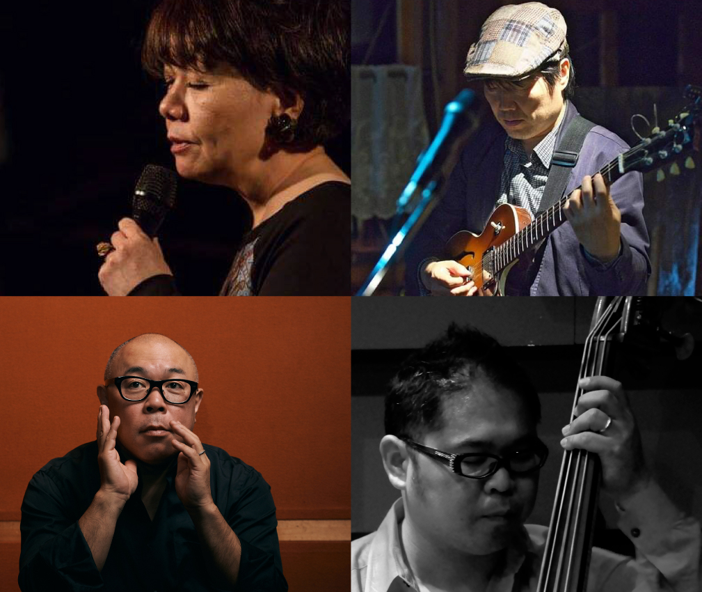 森久子(vo)BAND 青木弦六(gt)後藤浩二(p)島田剛(b)