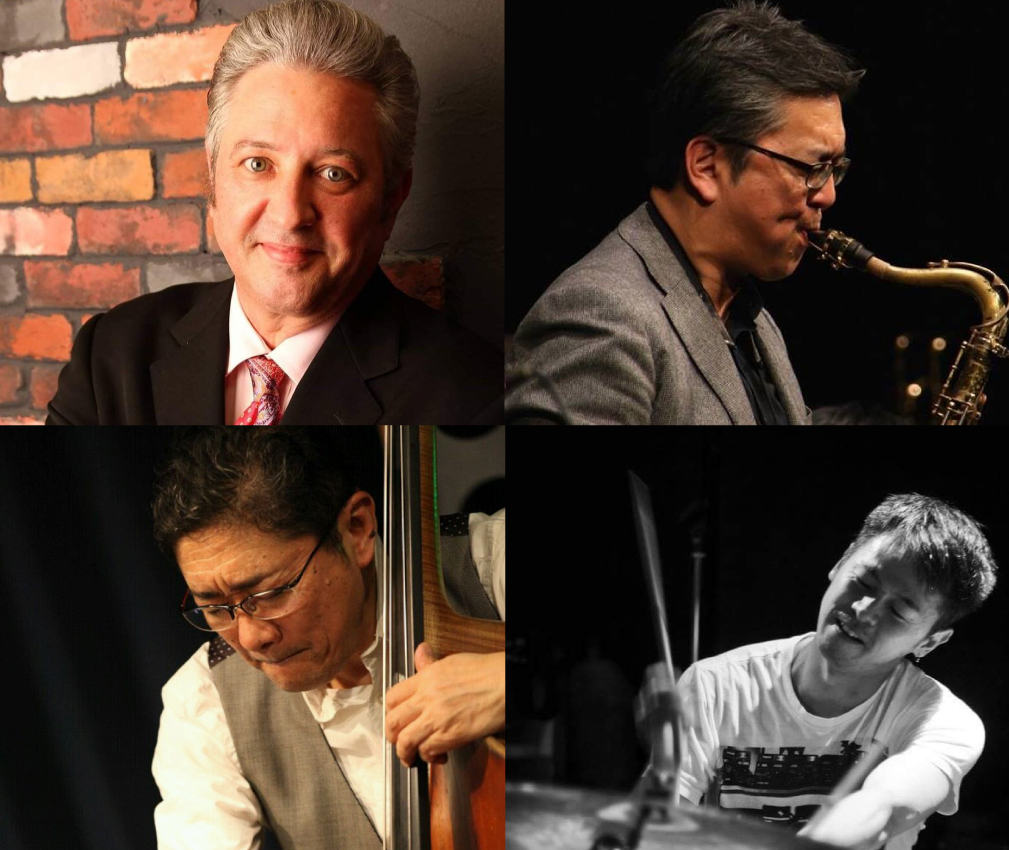 ダニー・シュエッケンディック(p)Quartet feat.小濱安浩(ts)加藤雅史(b)服部正嗣(ds)