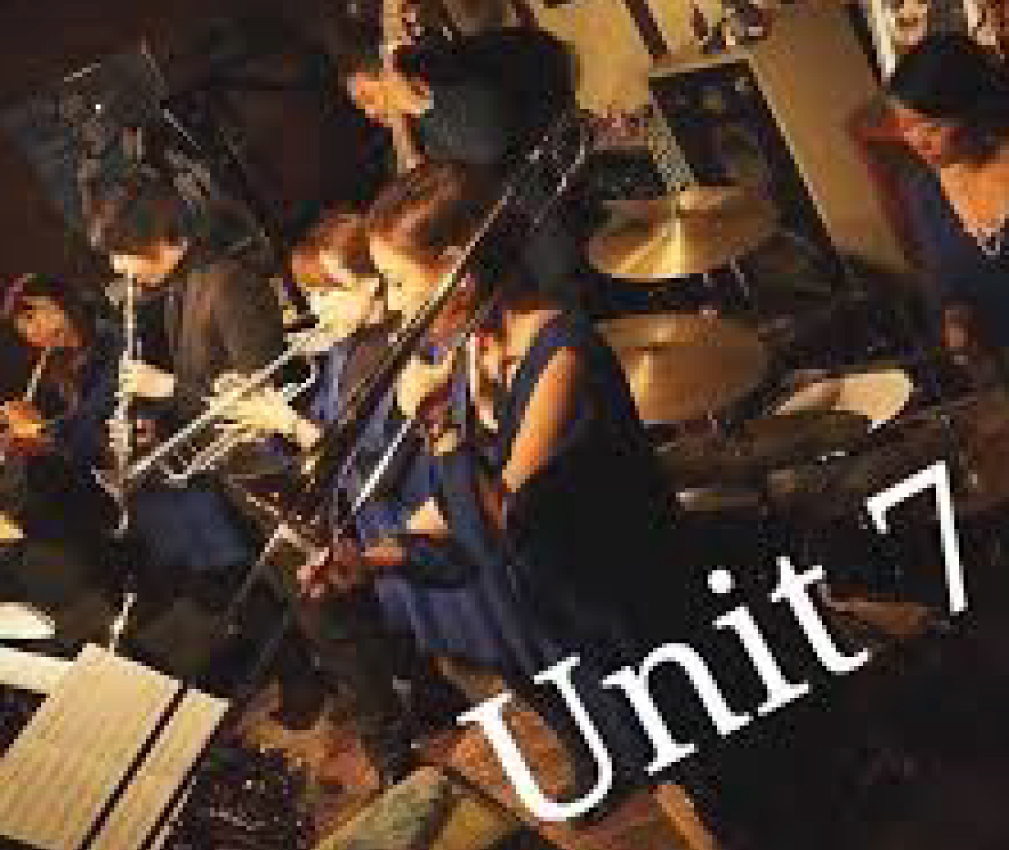 UNIT7 片桐一篤(p)筒井奏子(tp)加藤大智(fl,ss)塚本奈加(ts)西山友望(tb)名古路一也(b)上野智子(ds)