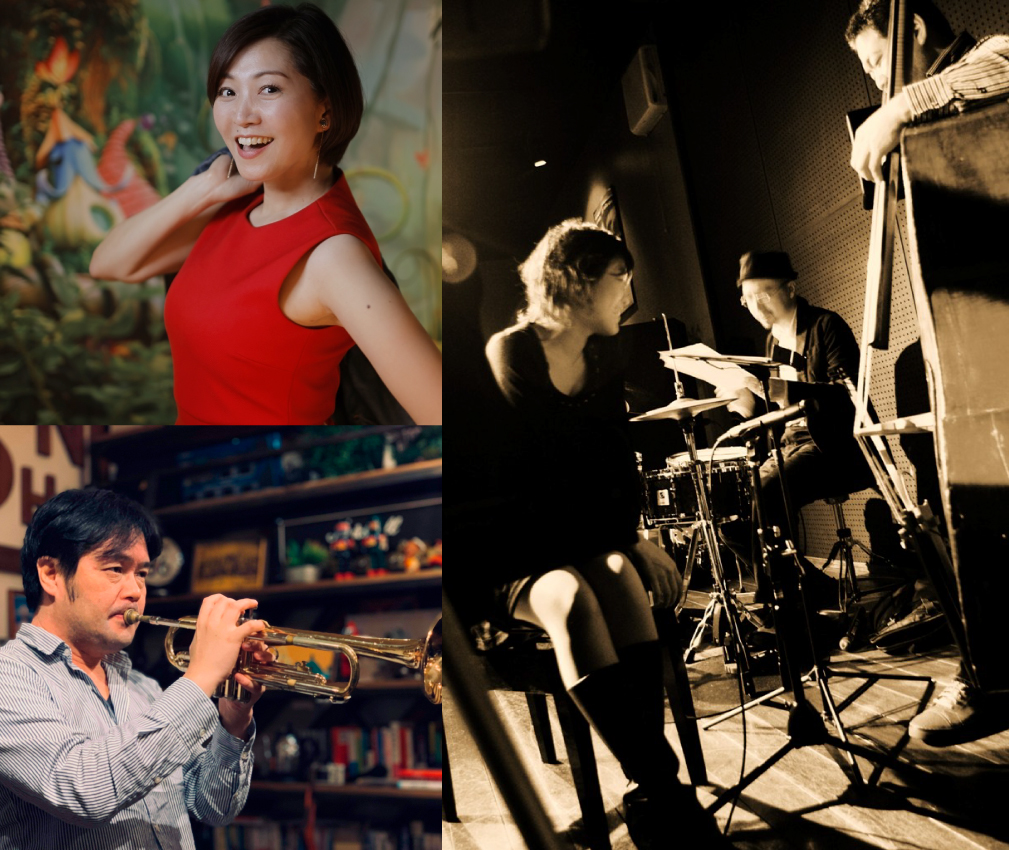 大友玲子(vo)BAND 長瀬良司(tp)中嶋美弥(p)名古路一也(b)山下佳孝(ds)