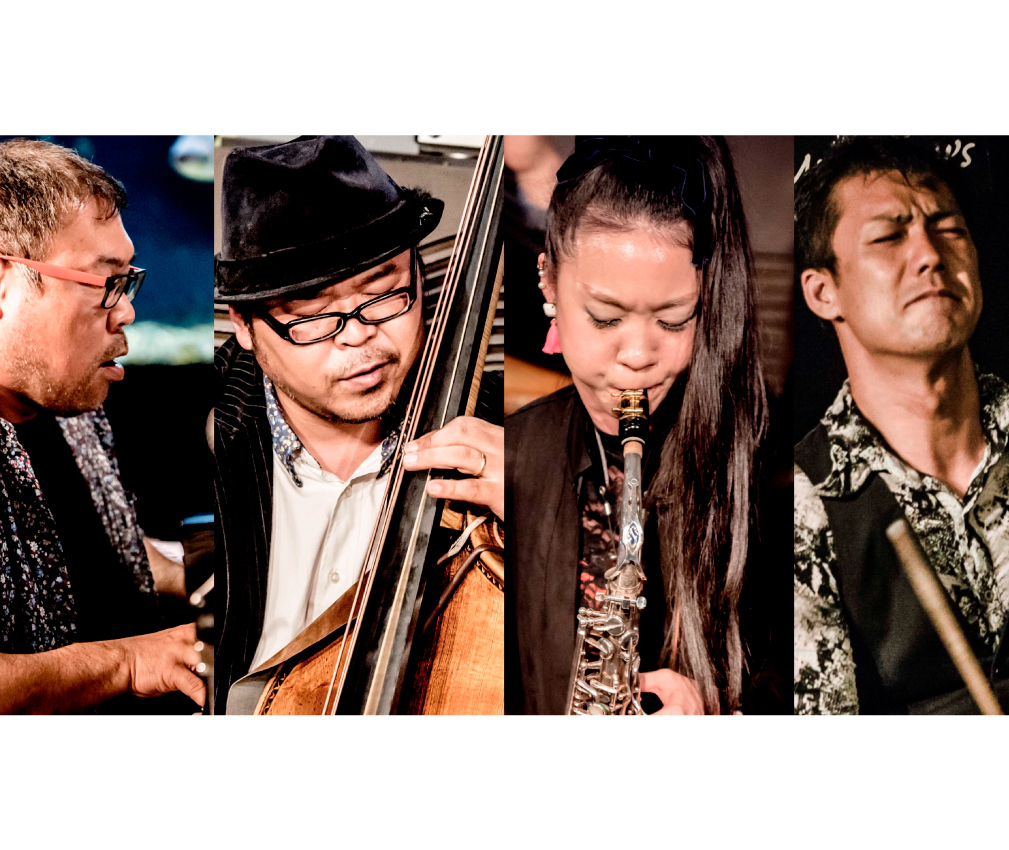 Chiku＋Goto3Trio 竹中優子(as)後藤浩二(p)島田剛(b)黒田和良(ds)