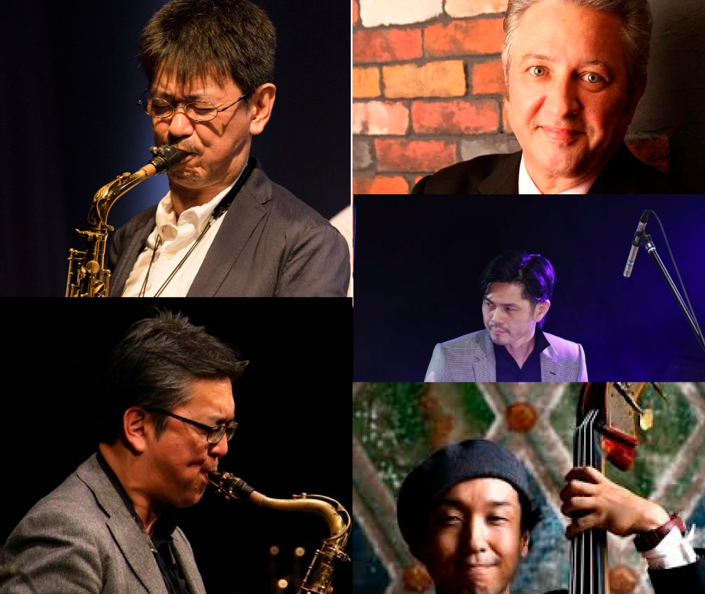 池田-小濱Quintet 池田篤(as)小濱安浩(ts)ダニー・シュエッケンディック(p)権上康志(b)倉田大輔(ds)