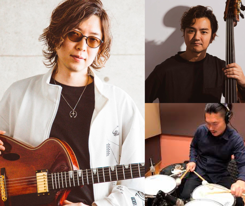 伊藤寛哲(gt)Trio 出宮寛之(b)大森ひろ(ds)