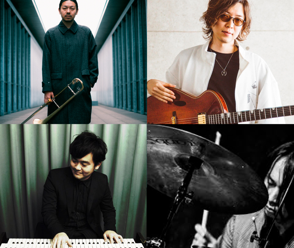 餌取雄一郎(tb) Organ Quartet 伊藤寛哲(gt)平光広太郎(org)般尾真伊年(ds)