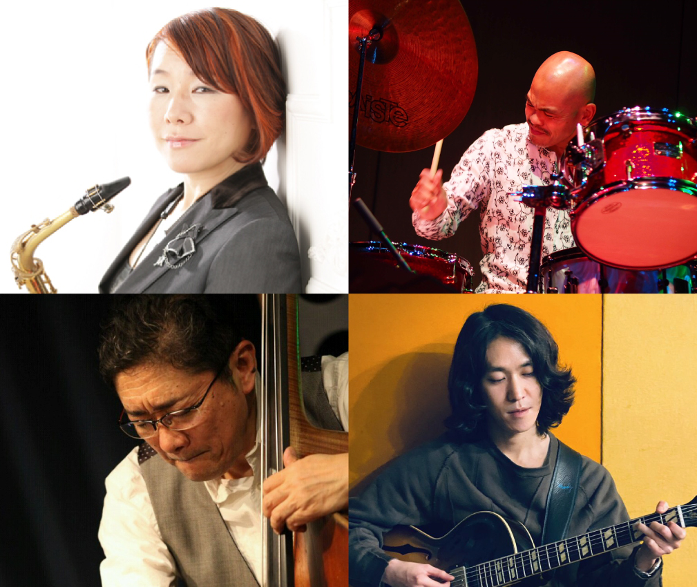 小林美千代(as)Quartet feat. 江藤良人(ds) 成瀬明(gt)加藤雅史(b)