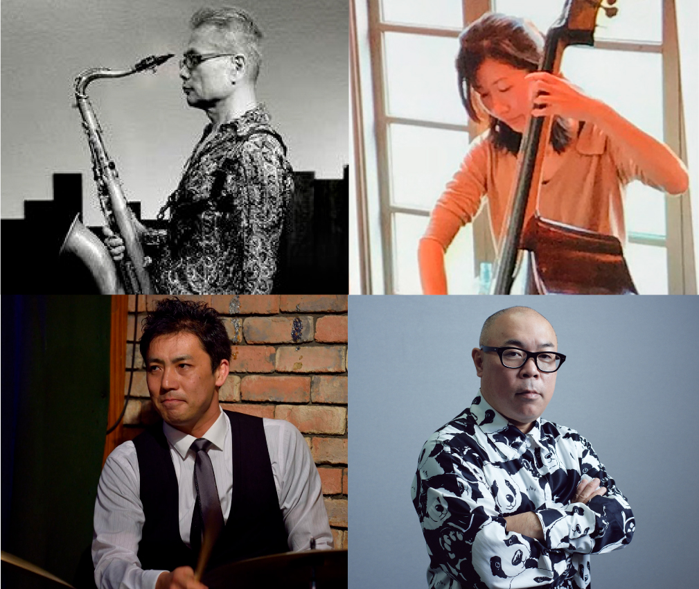 竹内直(sax)&後藤浩二(p)Trio 林かな(b)黒田良和(ds)