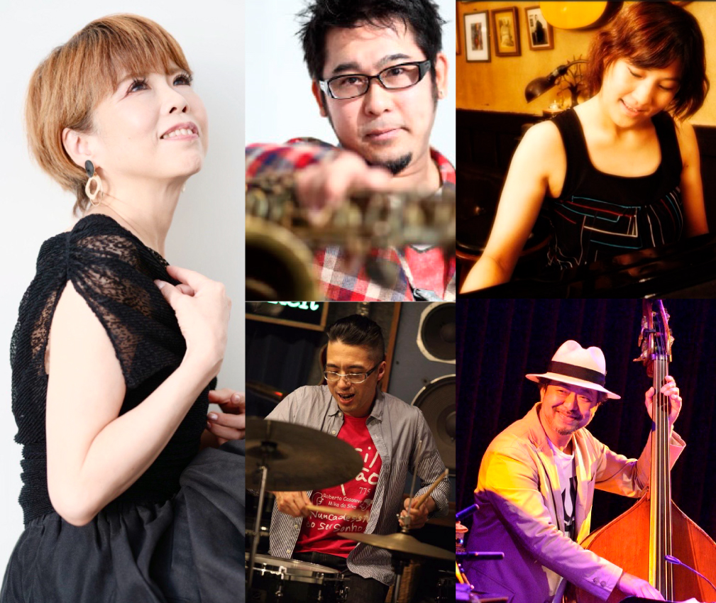 今岡友美(vo)＆Dear Blues feat.山崎貴大(ts) 中嶋美弥(p)名古路一也(b)山下佳孝(ds)