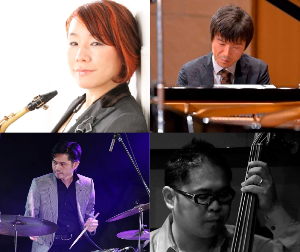 小林美千代(as)Quartet 近藤有輝(p)島田剛(b)倉田大輔(ds)