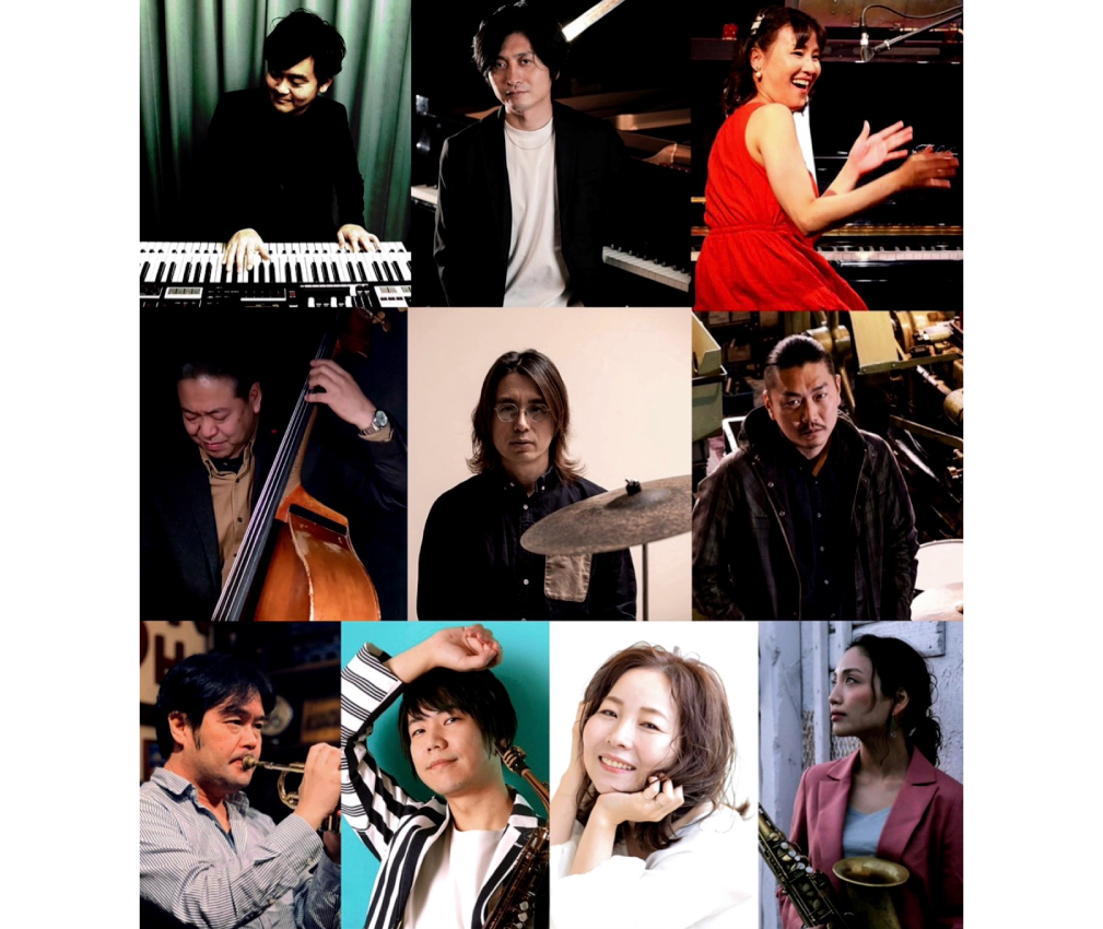 jazz inn LOVELY 55th Session part2 平光広太郎(p)林祐市(p)中嶋美弥(p)山下佳孝(ds)大森ひろ(ds)名古路一也(b)junko(vo)長瀬良司(tp)加藤大智(as)横原由梨子(ts)