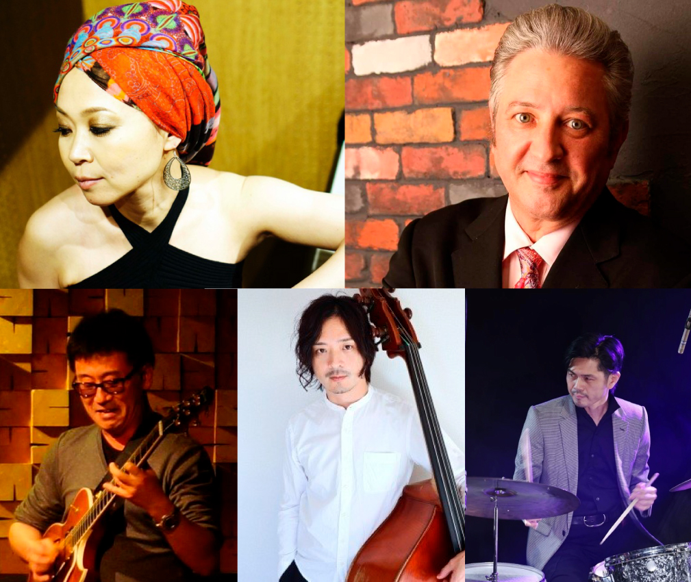 マチ子(vo)BAND ダニー・シュエッケンディック(p,key)渡辺のりお(gt)坂崎拓也(b)倉田大輔(ds)