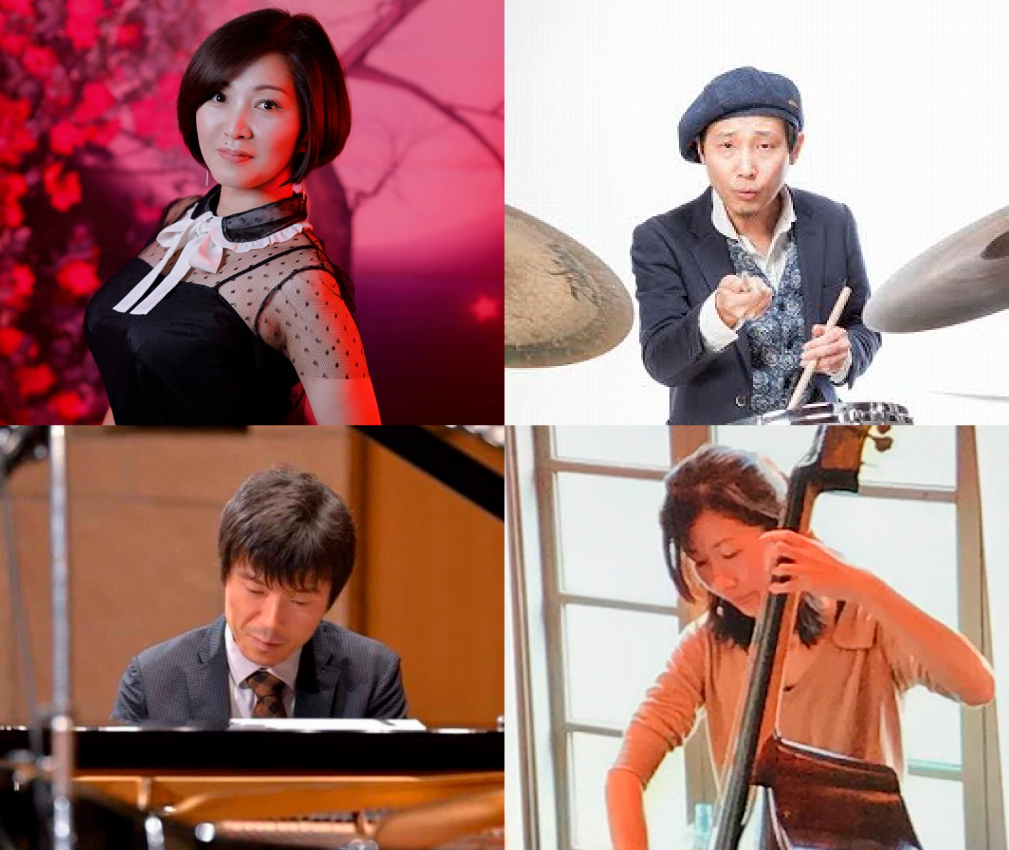 大友玲子(vo)BAND 近藤有輝(p)TitoMonte(acc)林かな(b)野村陽三(ds)