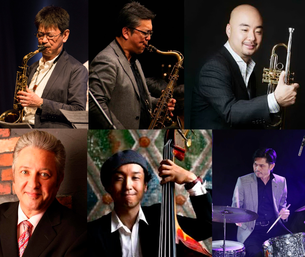 池田-小濱-岡崎sextet 池田篤(as)小濱安浩(ts)岡崎好朗(tp)権上康志(b)ダニー・シュエッケンディック(p)倉田大輔(d)