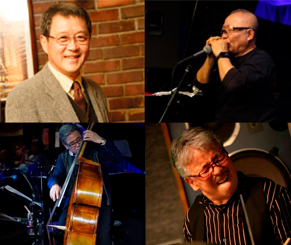 穂積純典(p)Trio + 黒田敦司(vo)北川弘幸(b)夏目純(ds)