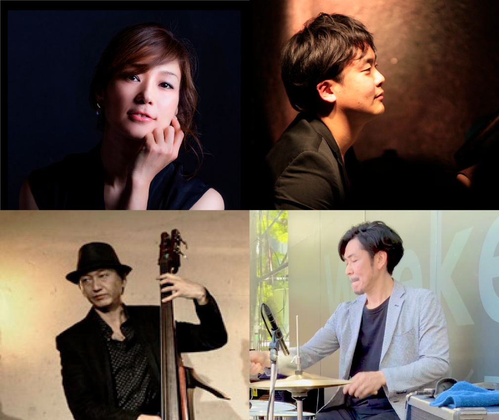 yuki(vo)Quartetto 平光広太郎(p)大久保健一(b)砂掛裕史朗(ds)