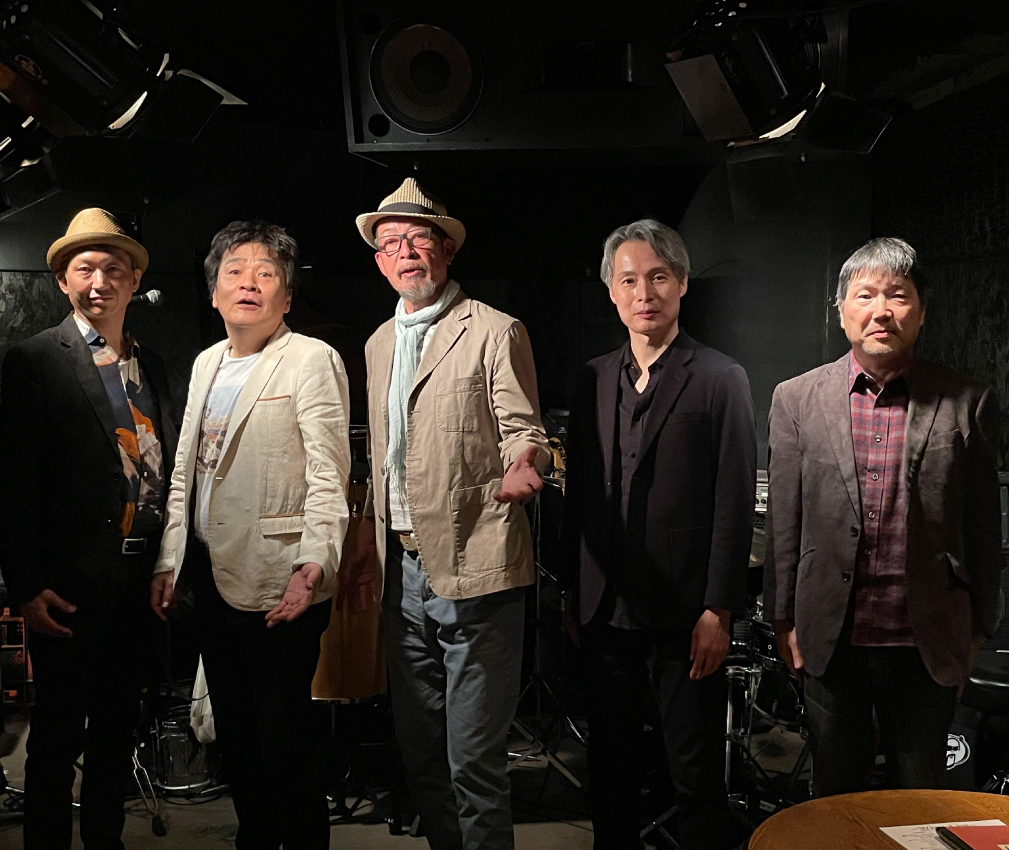 JAMBANOVA ゲーリー杉田(vo,per)バースデイSpecial ゲーリー杉田(vo,per)小林ジュン(fl,p)青木弦六(gt)大久保健一(b)倉知誉(ds)