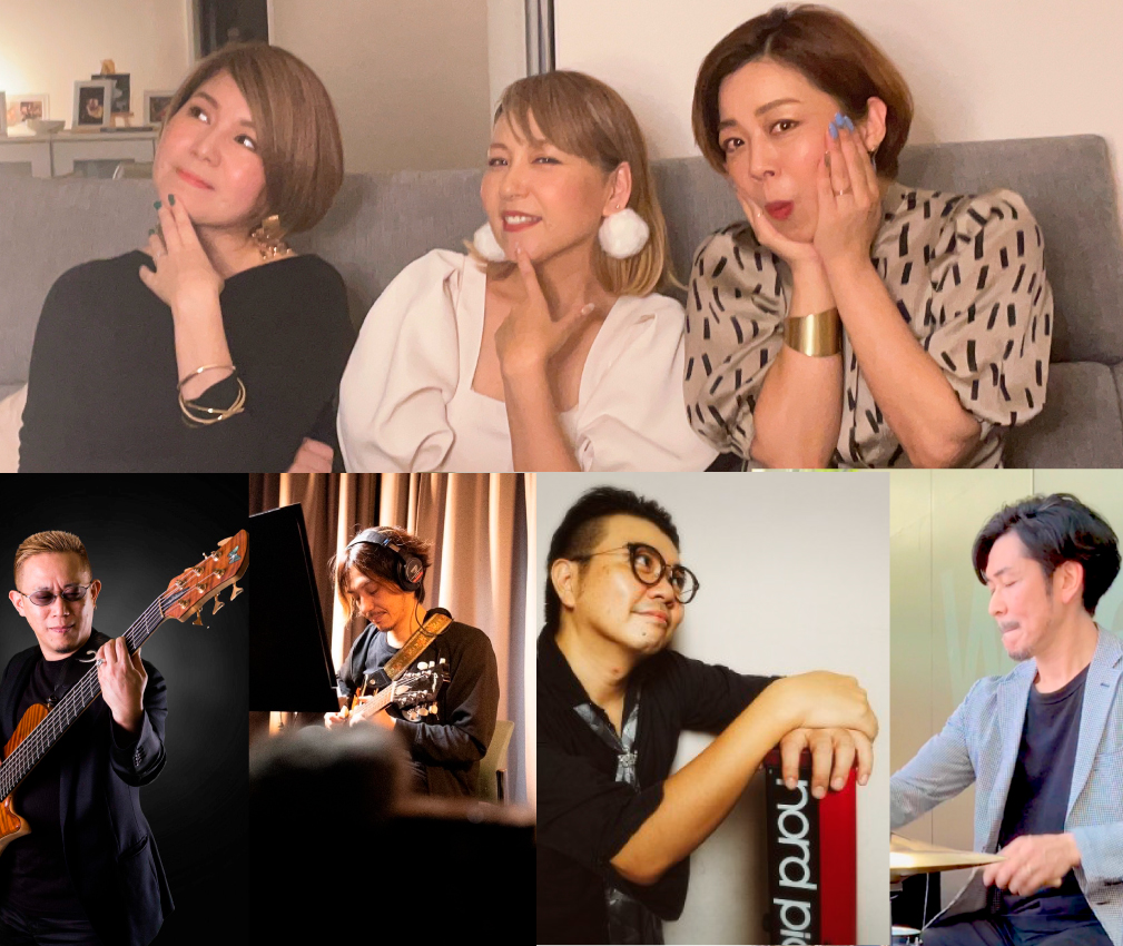 黒兎とすあまBAND 春の祭典2026 Black Bunny:神谷えり(vo)JujuSumire(vo)久保舞子(vo)興津博規(b)砂掛康浩(gt)砂掛裕史朗(ds)鏡味淳(p,key)