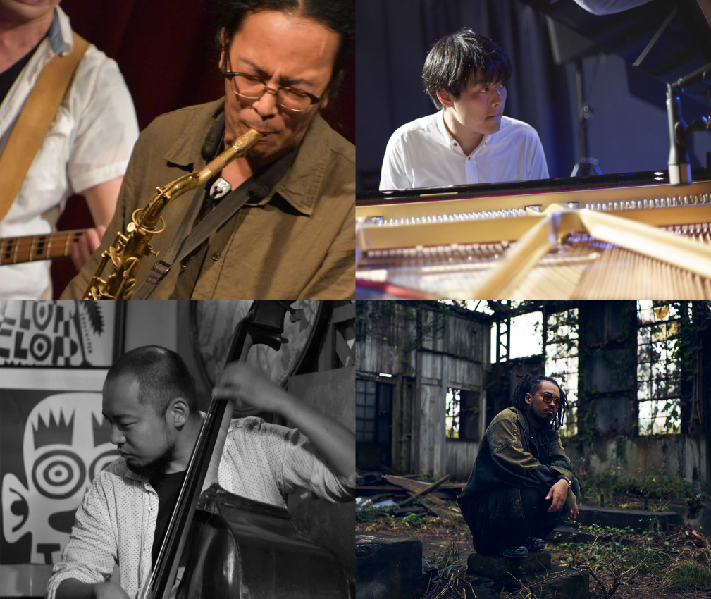 森田修史(ts)Quartet New Album “Natural Solution”リリースツアー 魚返明未(p)落合康介(b)中村海斗(ds)