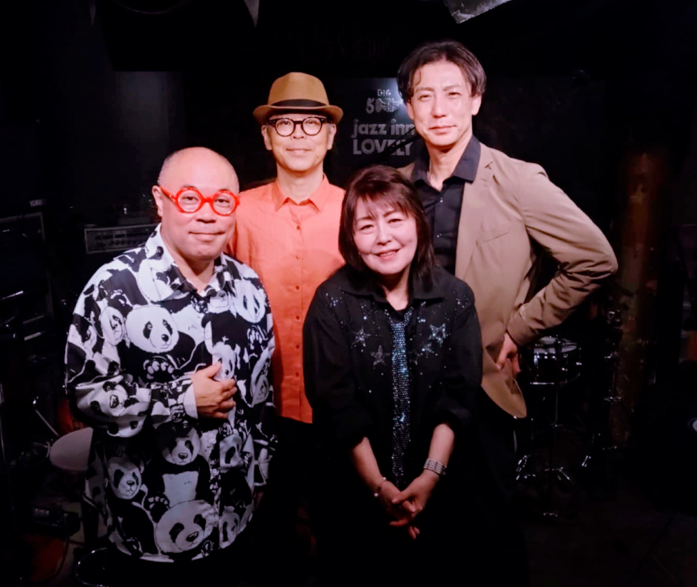 司いつ子(vo)&後藤浩二(p)Trio 島田剛(b)黒田和良(ds)