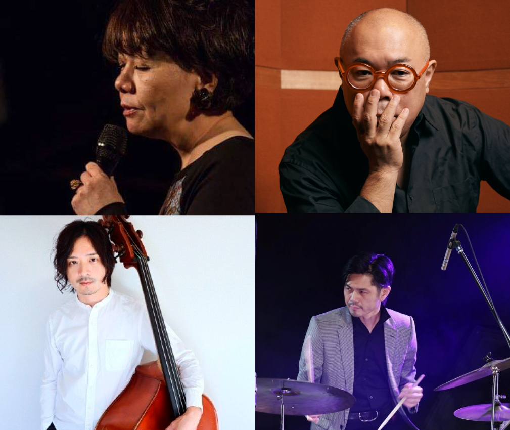 森久子(vo)BAND 後藤浩二(p)坂崎拓也(b)倉田大輔(ds)