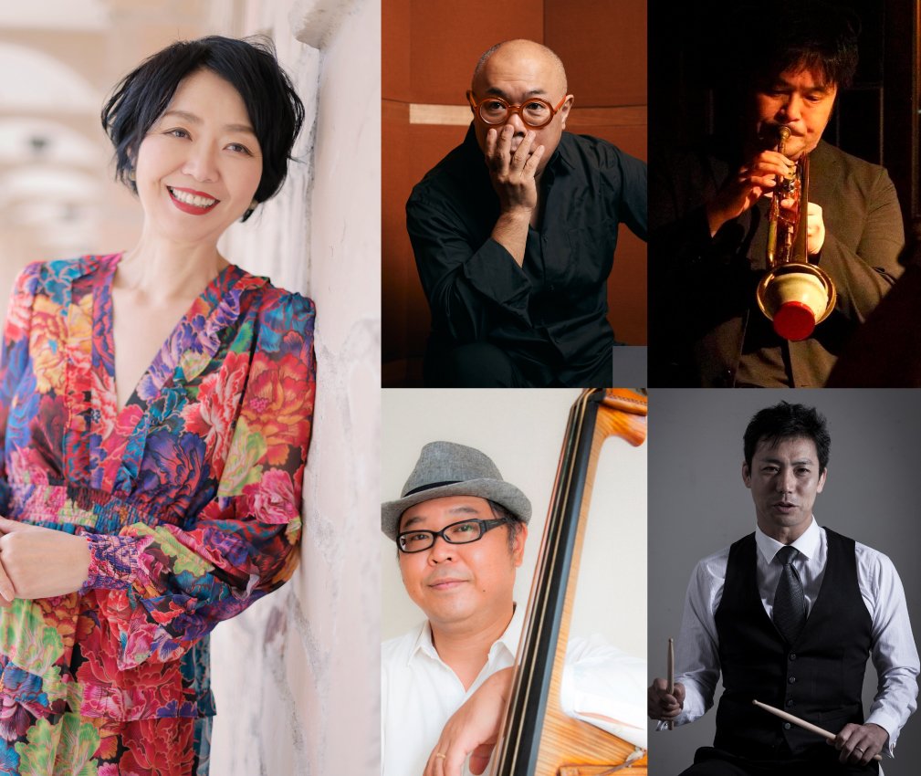 榊原よう子(vo)後藤浩二(p)島田剛(b)黒田和良(ds)長瀬良司(tp)