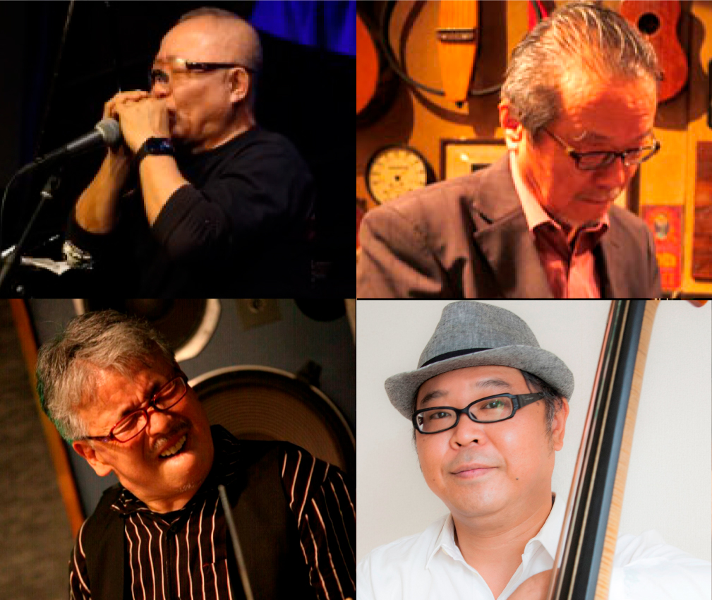 黒田敦司(vo)&合田裕則(p)Trio 島田剛(b)夏目純(ds)