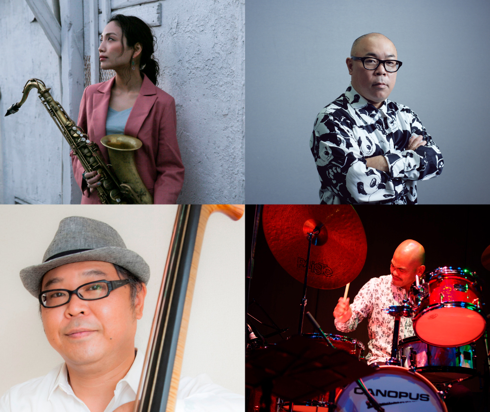 1973Trio with 横原由梨子(ts) 後藤浩二(p)島田剛(b)江藤良人(ds)