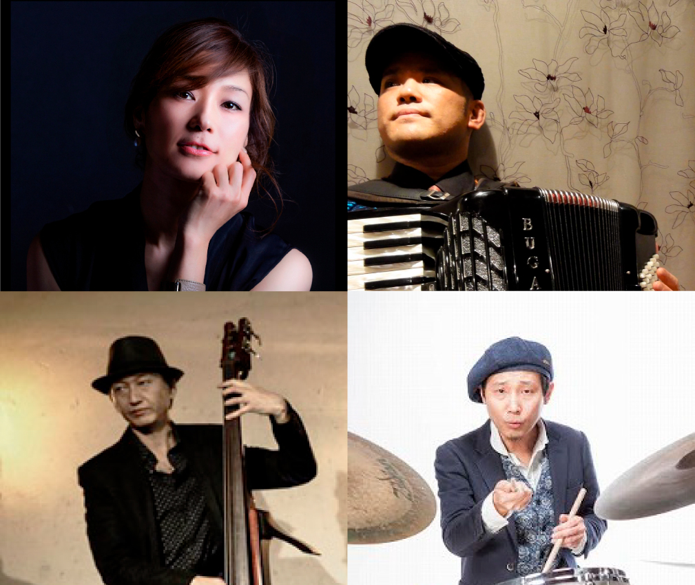 yuki(vo)Quartetto Tito Monte(p,acc)大久保健一(b)野村陽三(ds)