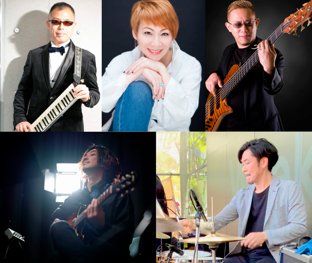 尾方隆子(vo) with VBSB ナタリー成田(p,vo)興津博規(el-b,vo)砂掛康浩(gt)砂掛裕史朗(ds)