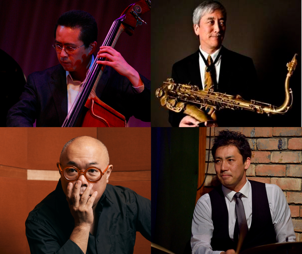 山下弘治(b)Quartet feat. ボブ・ケンモツ(ts) from San Francisco 後藤浩二(p)黒田和良(ds)