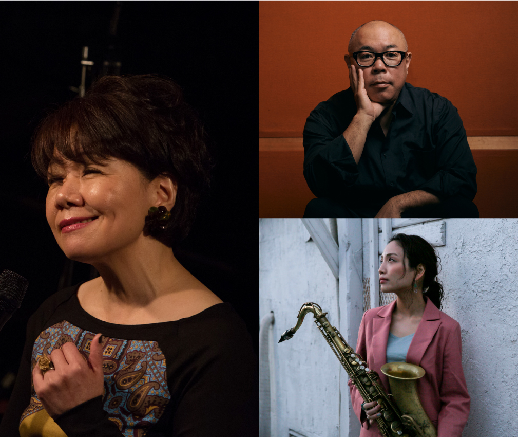 森久子(vo)BAND 後藤浩二(p)横原由梨子(ts)