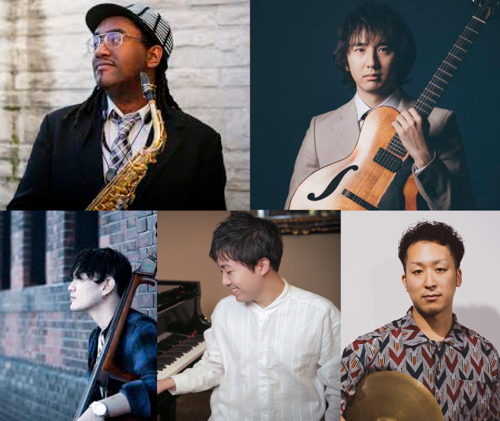 Patrick Bartley’s DREAMWEAVER Patrick Bartley(as)井上銘(gt)平手裕紀(p)伊藤祐司(b)木村紘(ds)