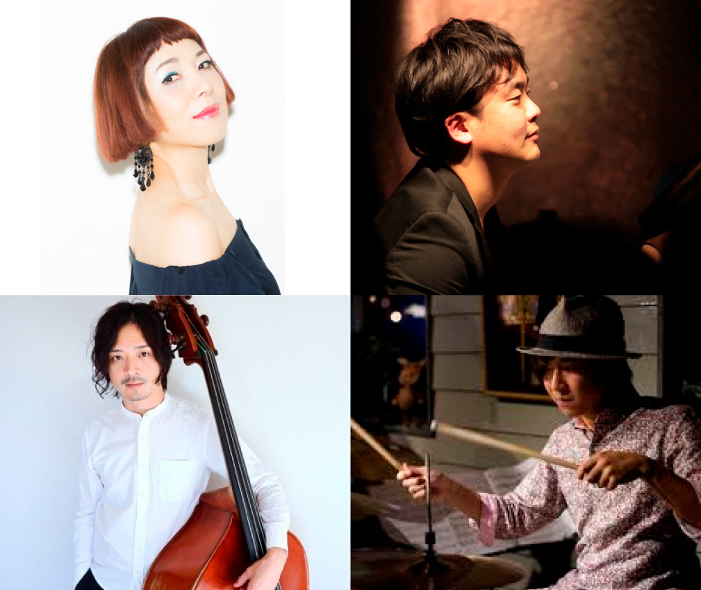 赤崎真由美(vo)BAND 平光広太郎(p)坂崎拓也(b)浅井翔太(ds)