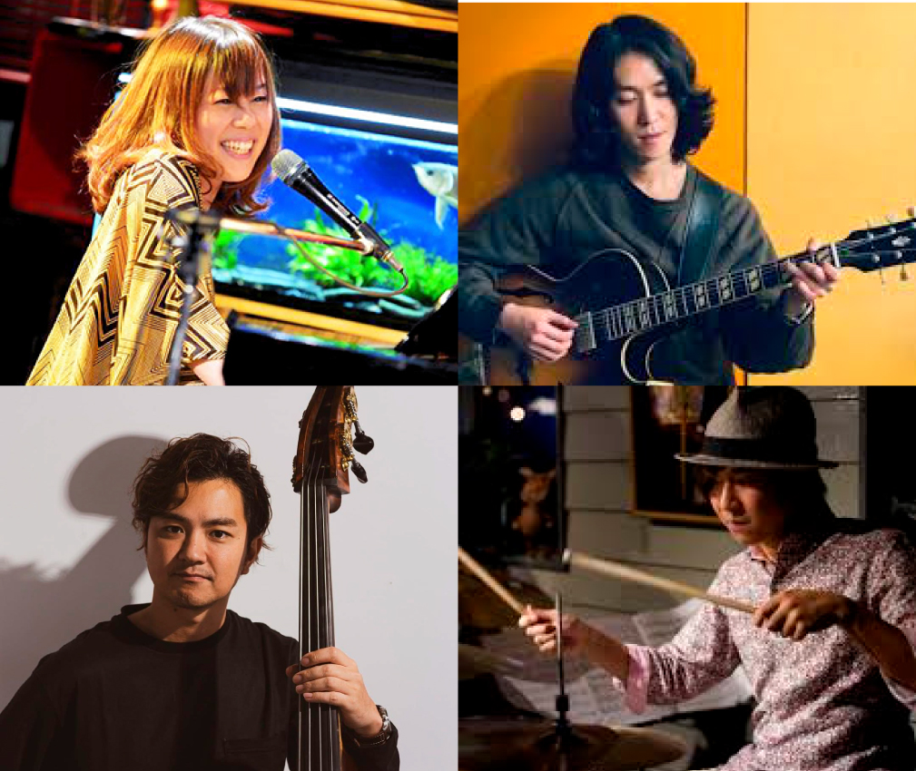森谷ワカ(vo,p)BAND 成瀬明(gt)出宮寛之(b)浅井翔太(ds)