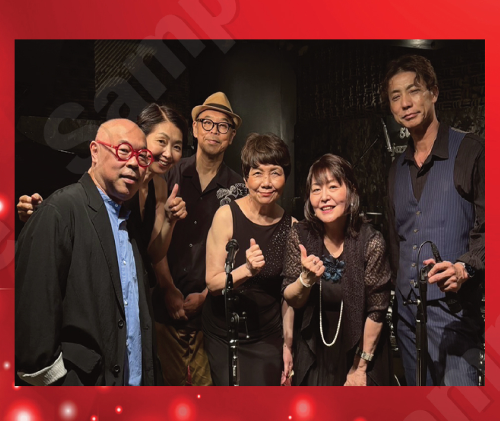SWEET CATS 森久子,司いつ子,榊原よう子(vocals)後藤浩二(p)島田剛(b)黒田和良(ds)