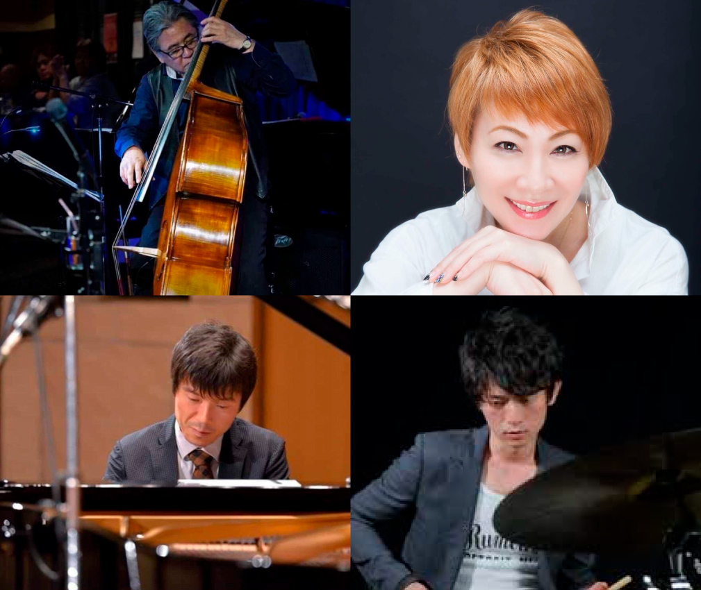 北川弘幸(b)Trio with 尾方隆子(vo) 近藤有輝(p)渡辺慶司(ds)