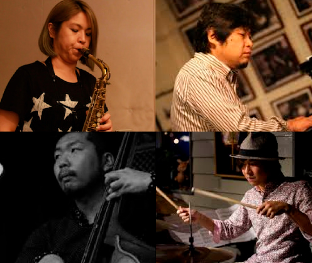 中川聡子(sax)Quartet 片桐一篤(p)谷井直人(b)浅井翔太(ds)