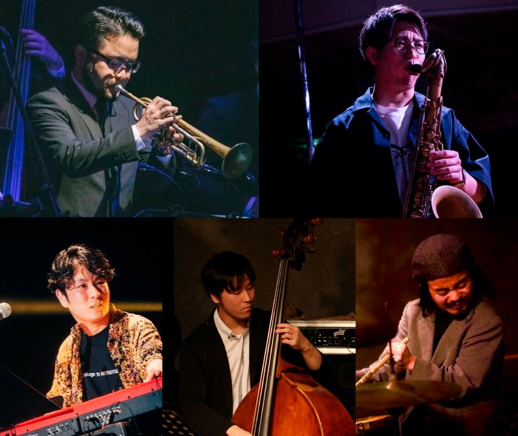 佐瀬悠輔(tp)Quintet 曽我部泰紀(ts)海堀弘太(p)若井俊也(b)柳沼佑育(ds)