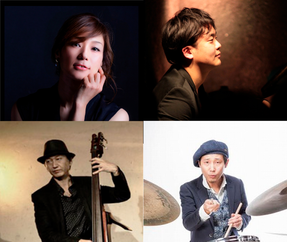 yuki(vo)Quartet 平光広太郎(p)大久保健一(b)野村陽三(ds)