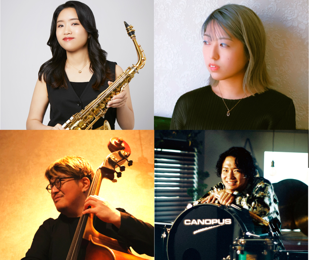 寺久保エレナ(sax)Quartet Tour2026 平倉初音(p)渡邊修二(b)鈴木宏紀(ds)
