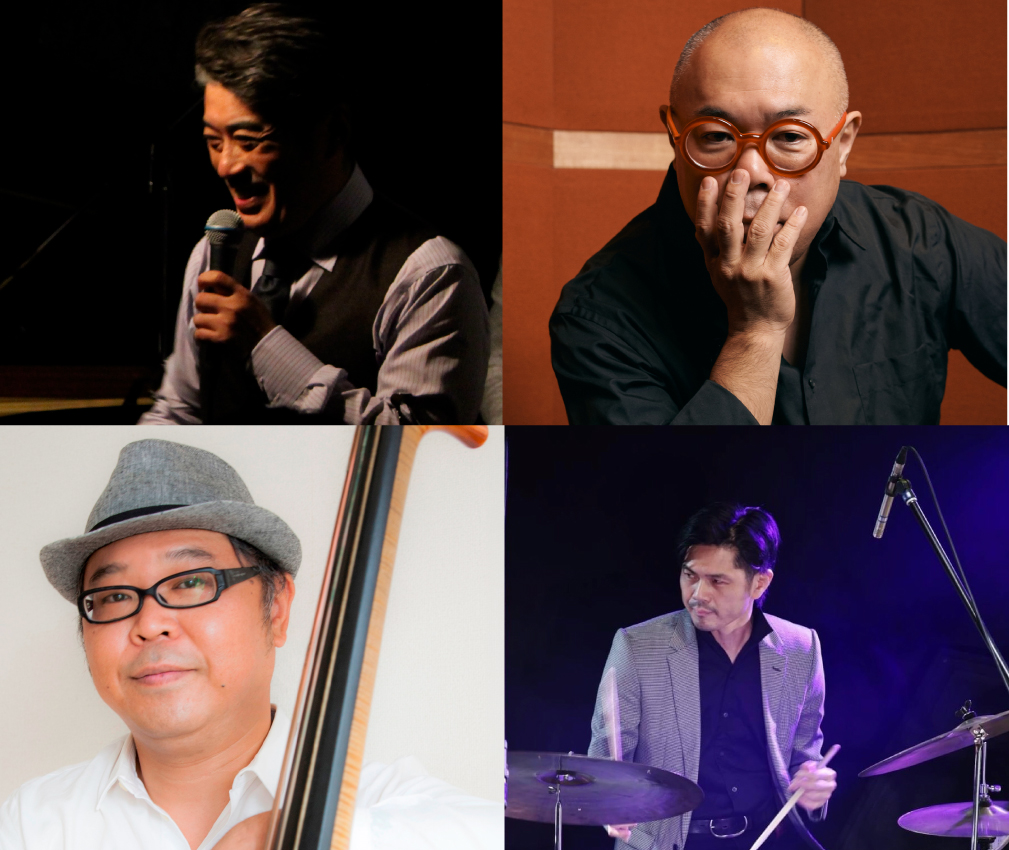 玉川健一郎(vo)&後藤浩二(p)Trio 島田剛(b)倉田大輔(ds)